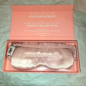 Slip silk sleep mask